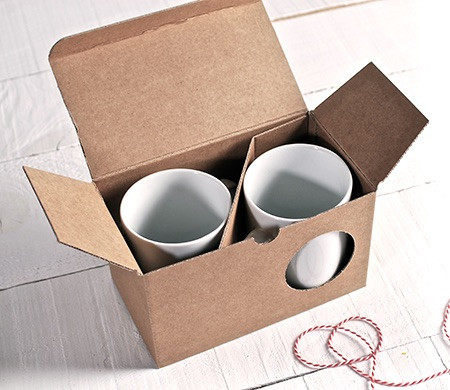 Cajas para dos tazas personalizada Cajas para dos tazas personalizada