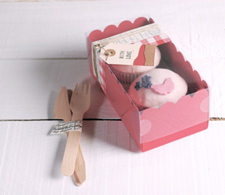 Scatolina per 2 cupcake Scatolina per 2 cupcake