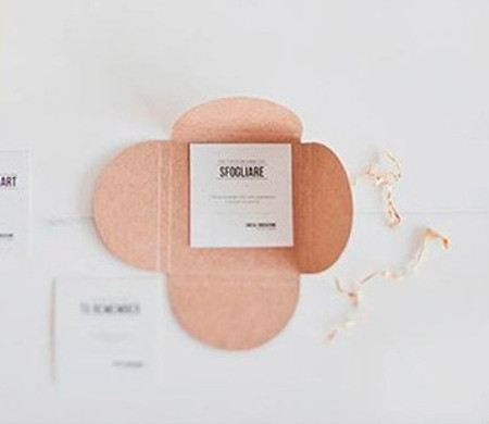 Cardboard envelope for gift vouchers