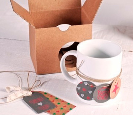 Caja para Entregar Tazas Caja para Entregar Tazas