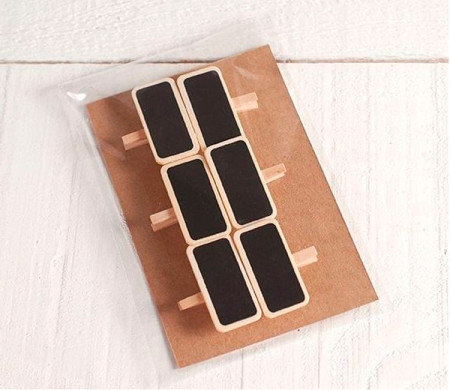 Mini Chalkboards with a Peg 