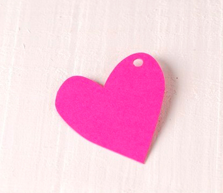 Coeur irrégulier en carton Coeur irrégulier en carton