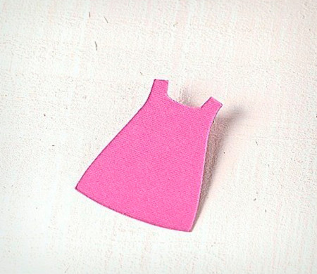 Vestidito Niña Cartón 10 ud.