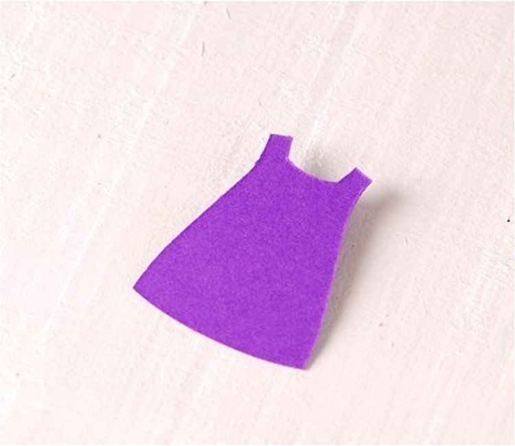 Vestidito Niña Cartón 10 ud.