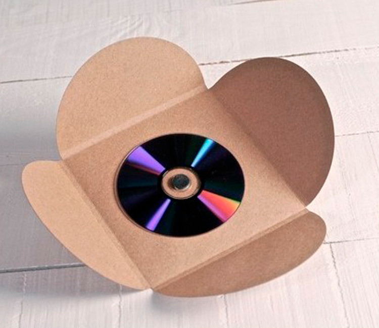 Boutons de Foam pour CD (blanc)