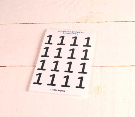 Numeri adesivi per feste