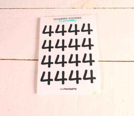 Numeri adesivi per feste