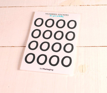 Numeri adesivi per feste