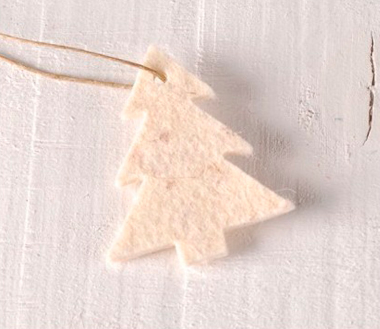Abeto de fieltro para regalos de Navidad Abeto de fieltro para regalos de Navidad