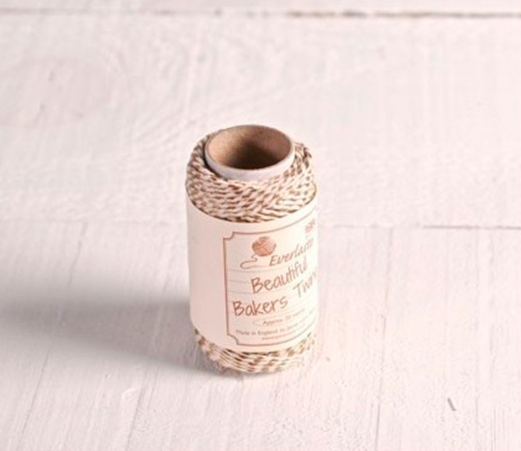 Cordino baker's twine bicolore in cotone per eleganti decorazioni Cordino baker's twine bicolore in cotone per eleganti decorazioni