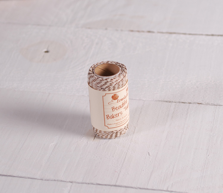 Cordino baker's twine bicolore in cotone per eleganti decorazioni Cordino baker's twine bicolore in cotone per eleganti decorazioni