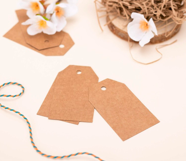 Schlichte Etiketten Klein Stk | SelfPackaging
