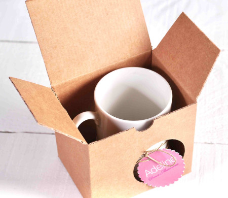 Caja de Cartón para Tazas Caja de Cartón para Tazas