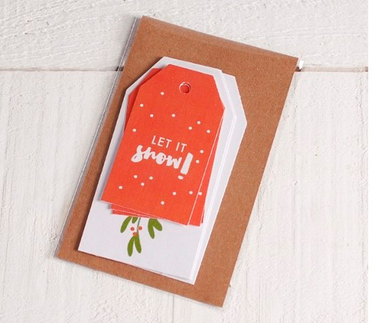 50 etichette regalo natalizie in carta kraft e 50 cordini, etichette decorative per albero di Natale, piccole etichette di carta kraft bianca da 250 g/m², etichette per regali, 25 diversi motivi
