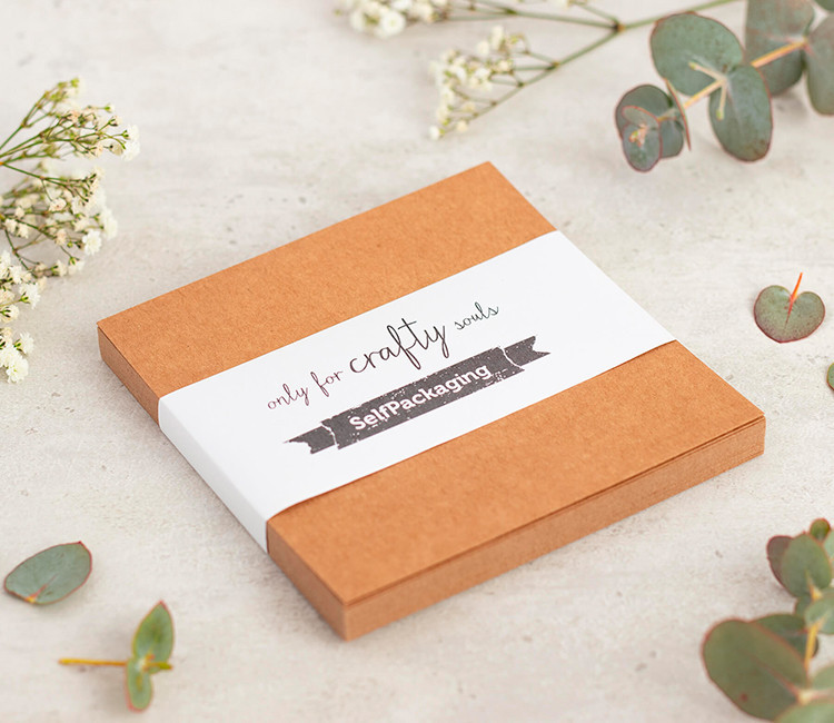 Kraft cards 12x12cm