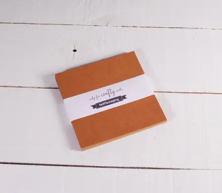 Cartulinas kraft 16,5x16,5cm