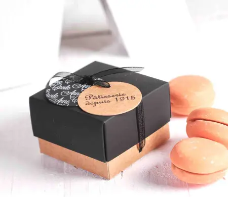 Caja para un macaron