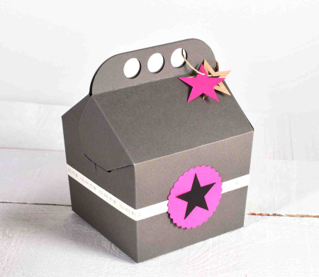 Happy Meal-style gift box for kids – Custom colours