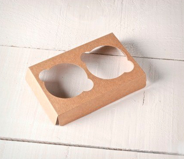 Holder per 2 cupcake, per pasticcerie e negozi Holder per 2 cupcake, per pasticcerie e negozi