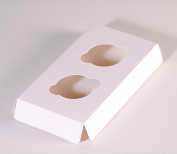 Holder para 2 mini cupcakes, ideal pastelerías