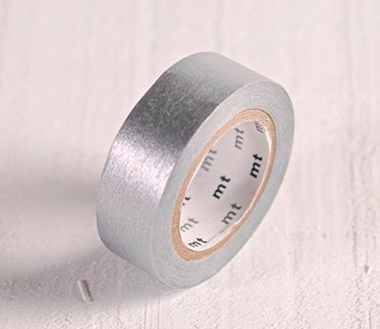 Washi tape plateado para decorar regalos Washi tape plateado para decorar regalos