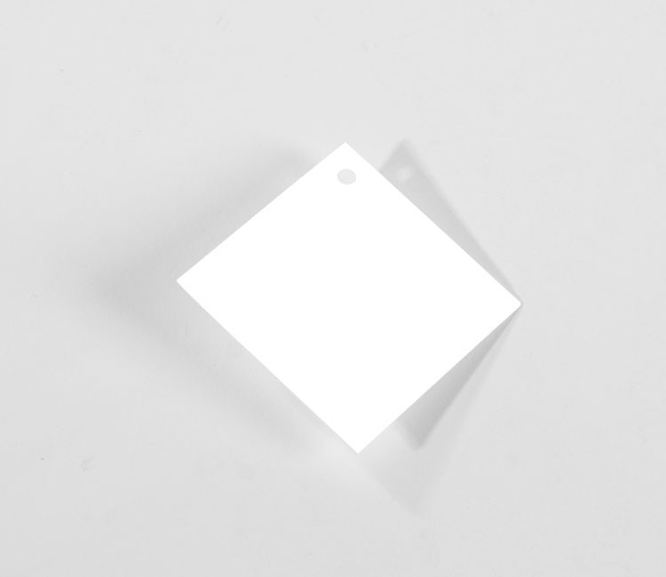 Quadratische Geschenketiketten aus Karton Quadratische Geschenketiketten aus Karton