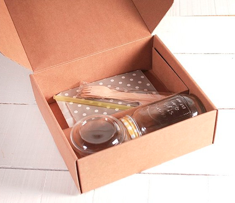 Verpackungskit für Frühstücke