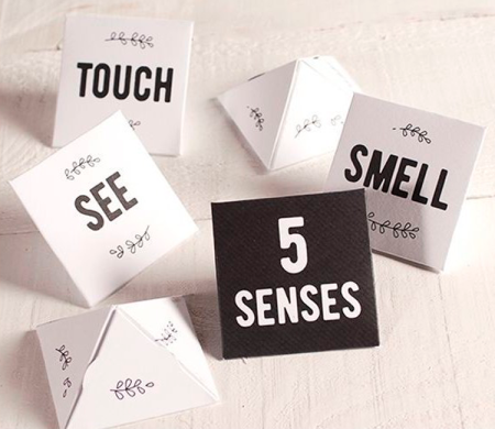 Boîte des 5 Sens. Pour les Amoureux !