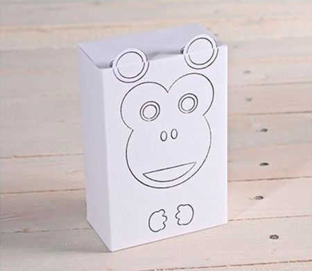 Packaging à colorier Personnalisé | SelfPackaging
