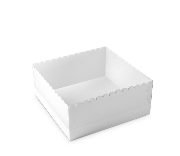 Caja para Tartas y Pasteles, con Tapa Transparente Caja para Tartas y Pasteles, con Tapa Transparente
