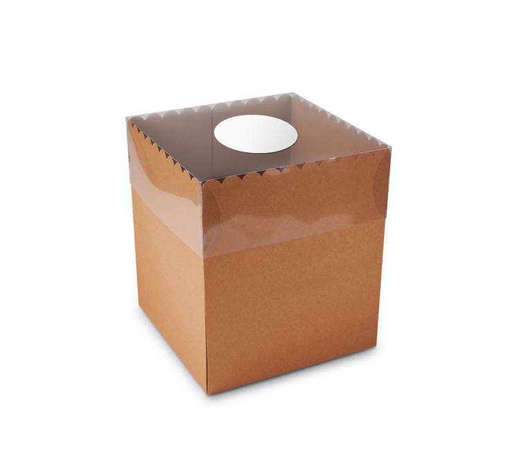 Caja para Tartas y Pasteles, con Tapa Transparente Caja para Tartas y Pasteles, con Tapa Transparente