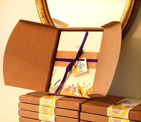 Invitations de mariage handmade | SelfPackaging