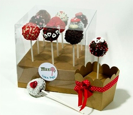 Scatola trasparente per cake pop