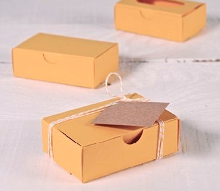 Coloured box for business cards