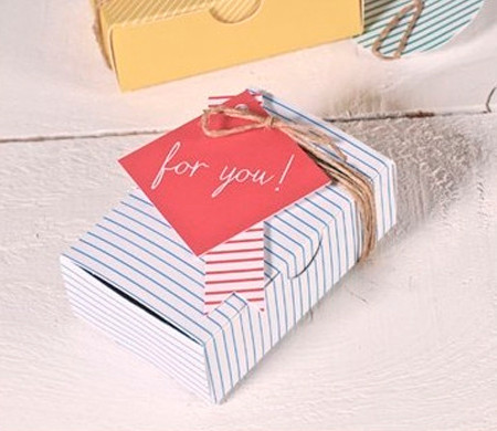 Printed box for business cards