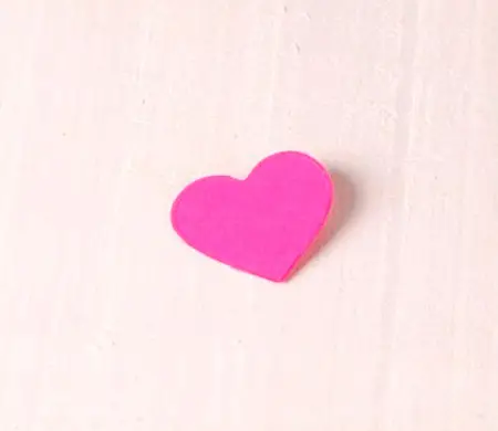 Coeur en carton 10 pcs Personnalisé | SelfPackaging