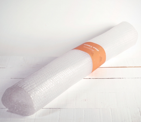 Bubble wrap for packages 