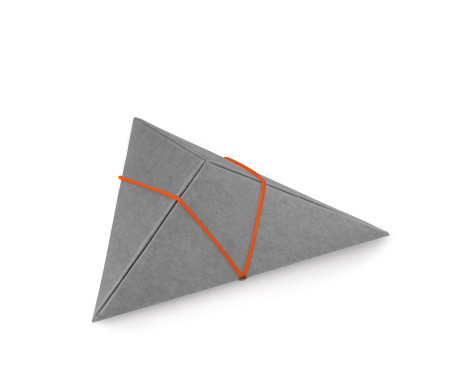Caja Triangular de Cartón