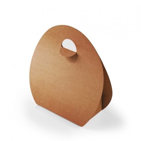 Bolsa de cartón con asa