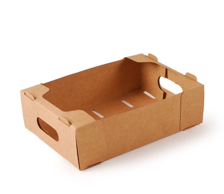 Caisse en carton pour fruits et légumes de petite taille Caisse en carton pour fruits et légumes de petite taille
