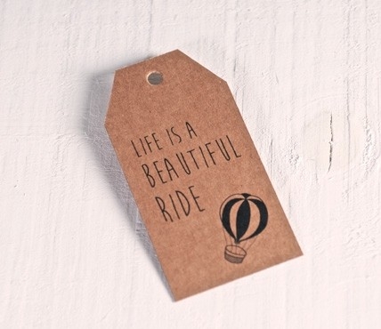 Printed Labels - Air Balloon