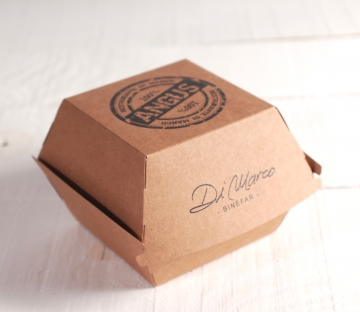 Caja para hamburguesas personalizada