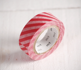 Wide striped washi tape