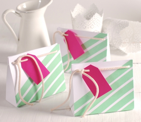 Small gift bag decorated