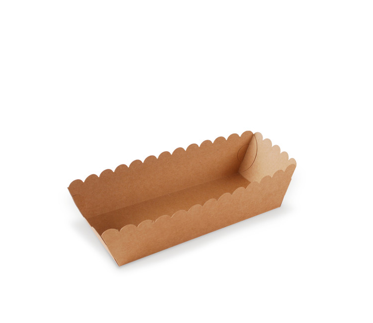 Pappschalen für Hot Dogs und Gebäck