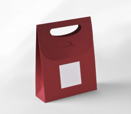 Gift bag with tag