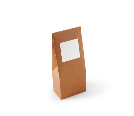 Box with window for food
