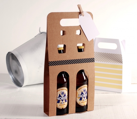 Packaging decorato per birre