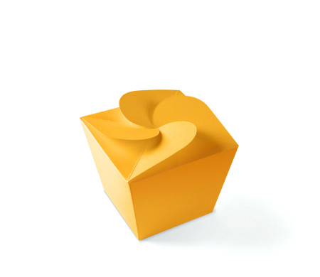 Boîte pour crèmes, originale en forme de fleur 