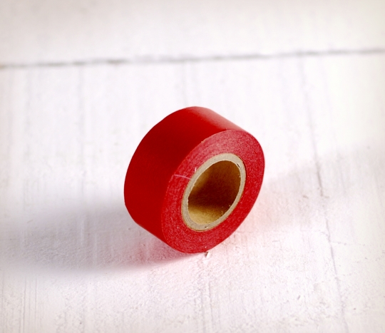 Roter Mini Washi Tape